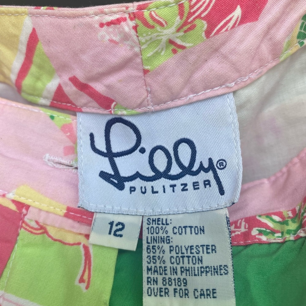 Lilly Pulitzer Patchwork Women’s Pants - image 2